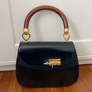 Mochino vintage leather purse